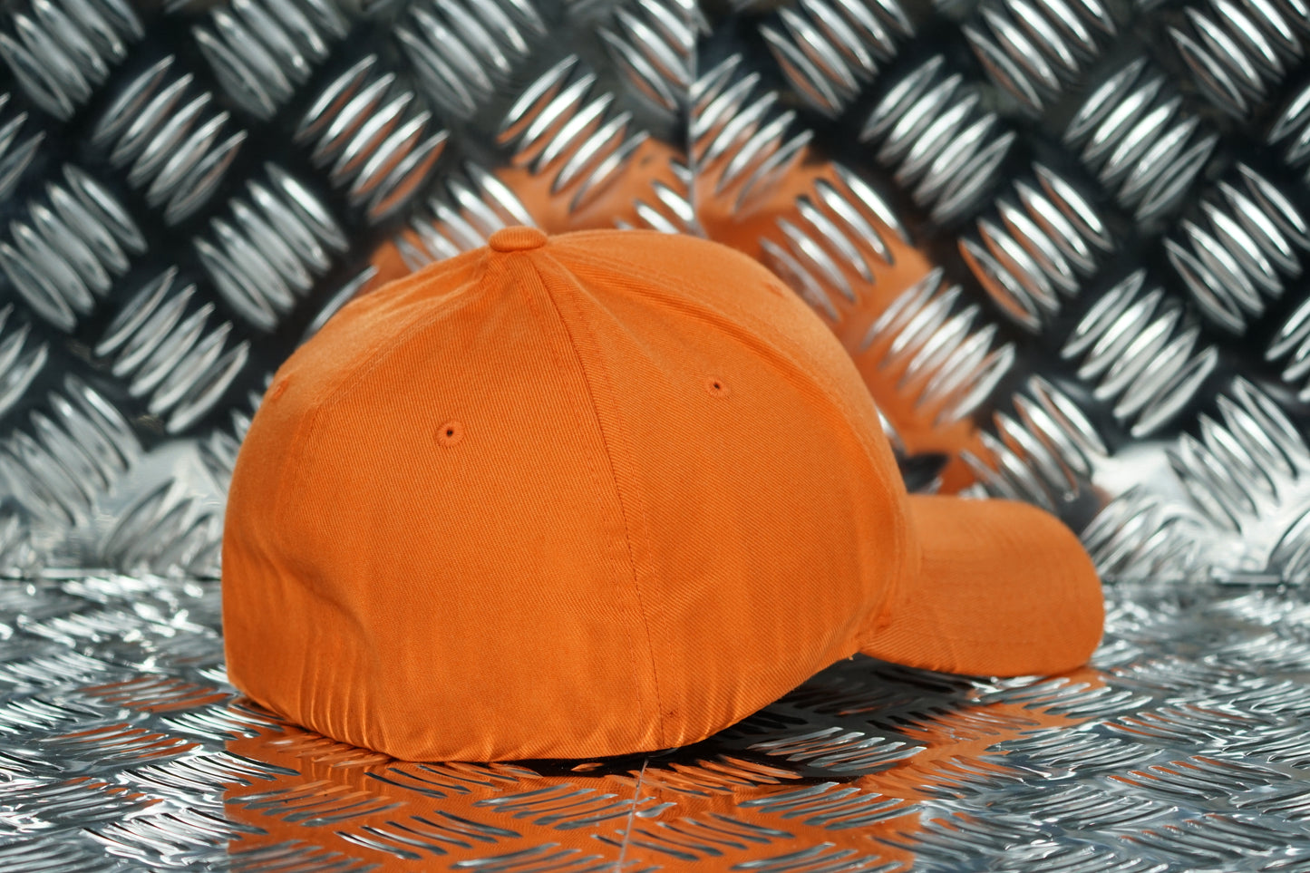 #EnjoyTheRide 6 Panel Wooly Combed Cap - Orange