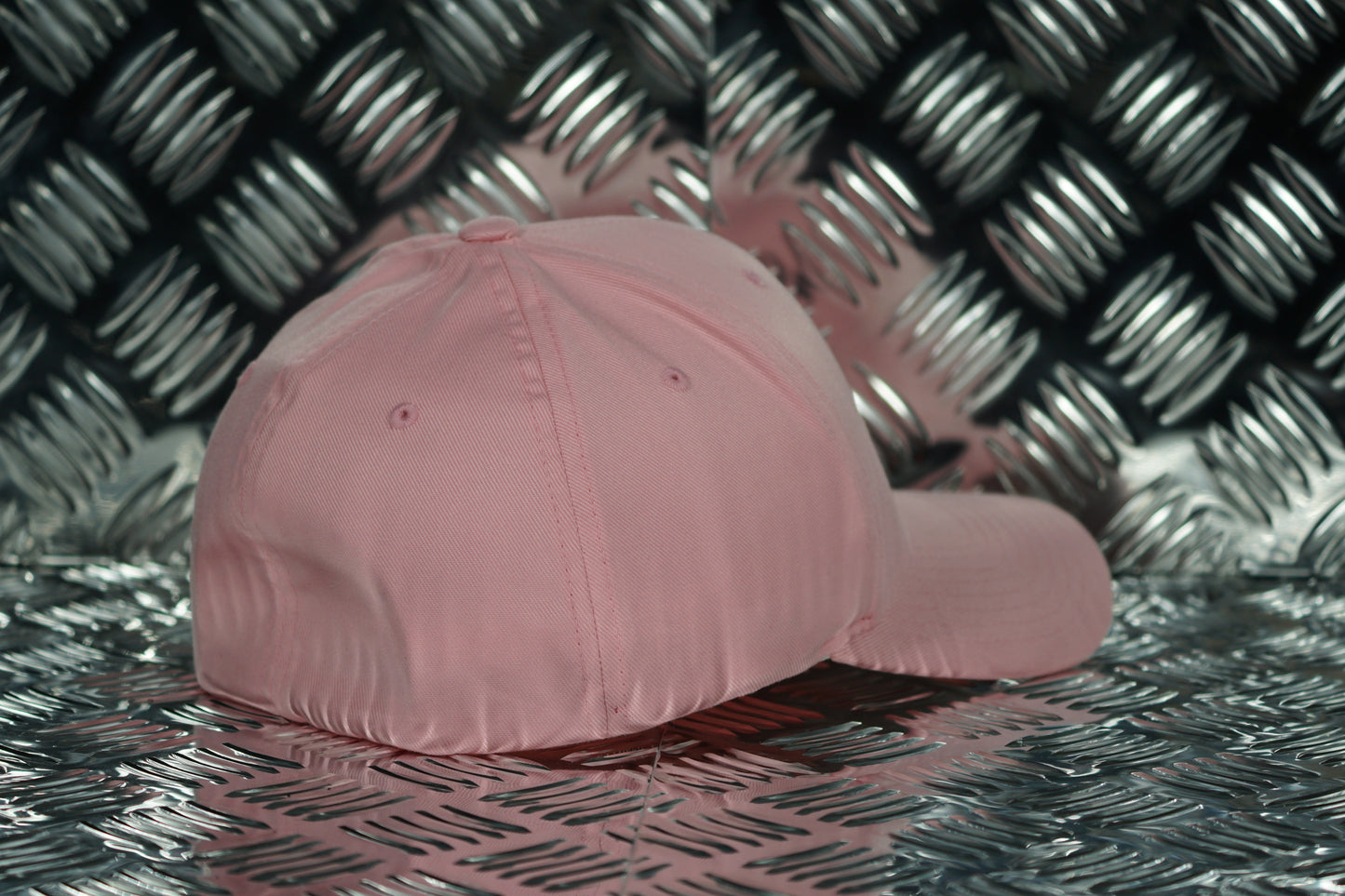 #EnjoyTheRide 6 Panel Wooly Combed Cap - Pink
