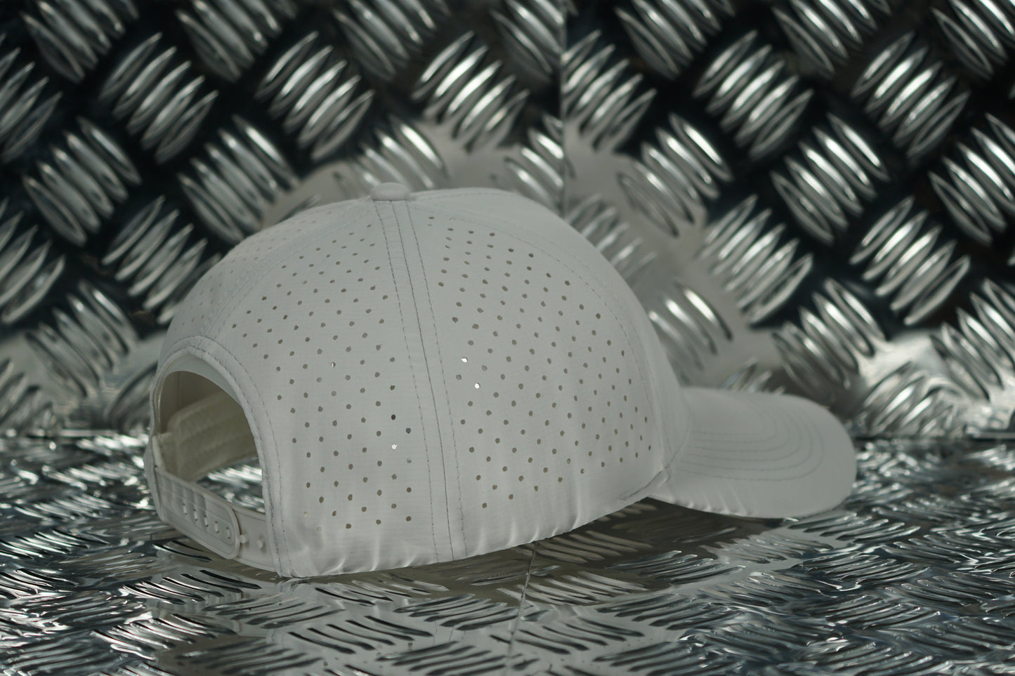 #EnjoyTheRide Laser Performance Trucker Cap - Ice Grey