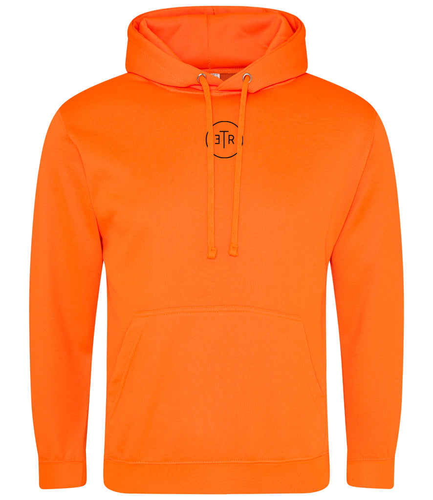 #EnjoyTheRide Electric Orange Hoodie