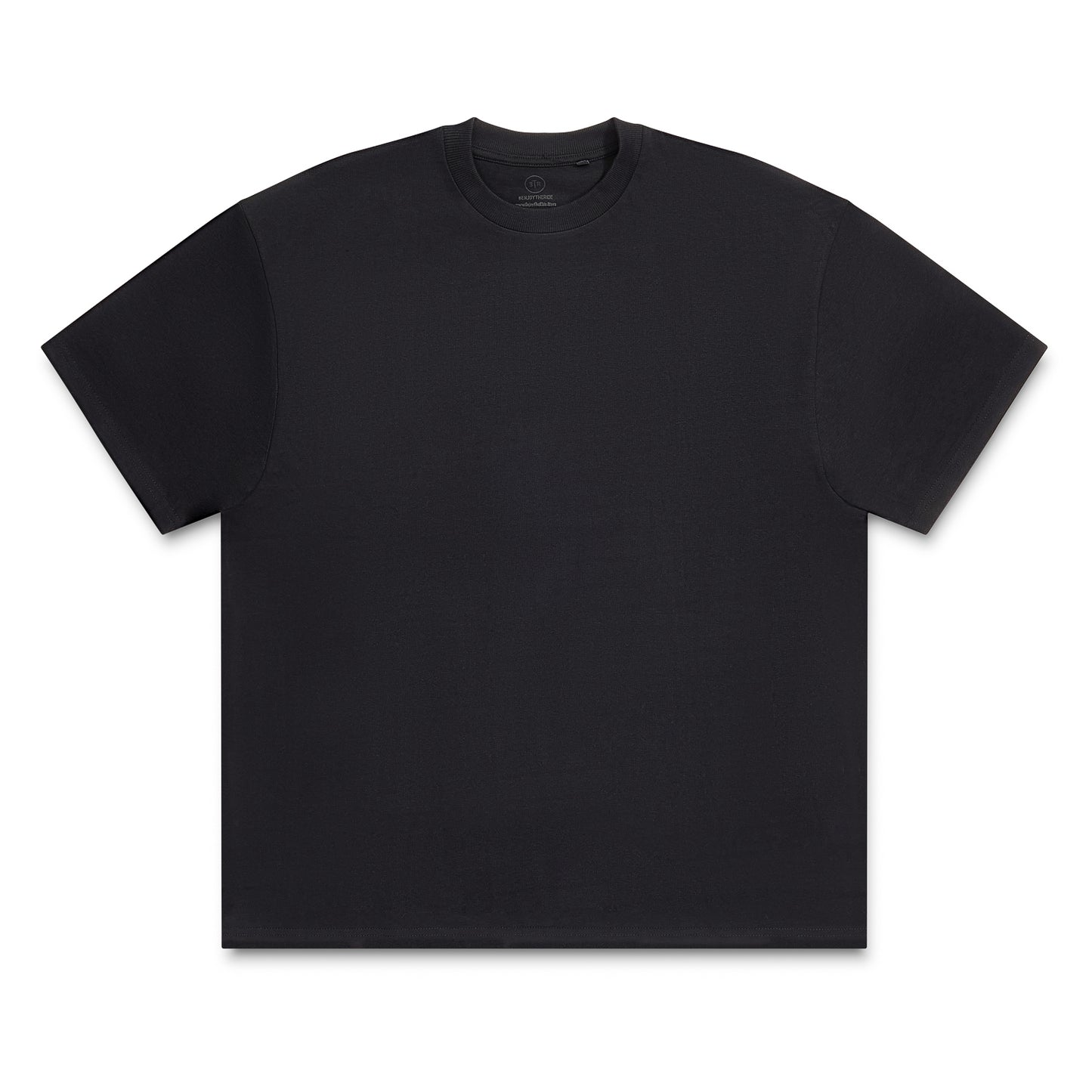 #EnjoyTheRide Black Unisex Oversize Short Sleeve T-Shirt - The Orange One